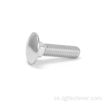 DIN603 Rostfritt stål Mushroom Head Square Neck Bolt